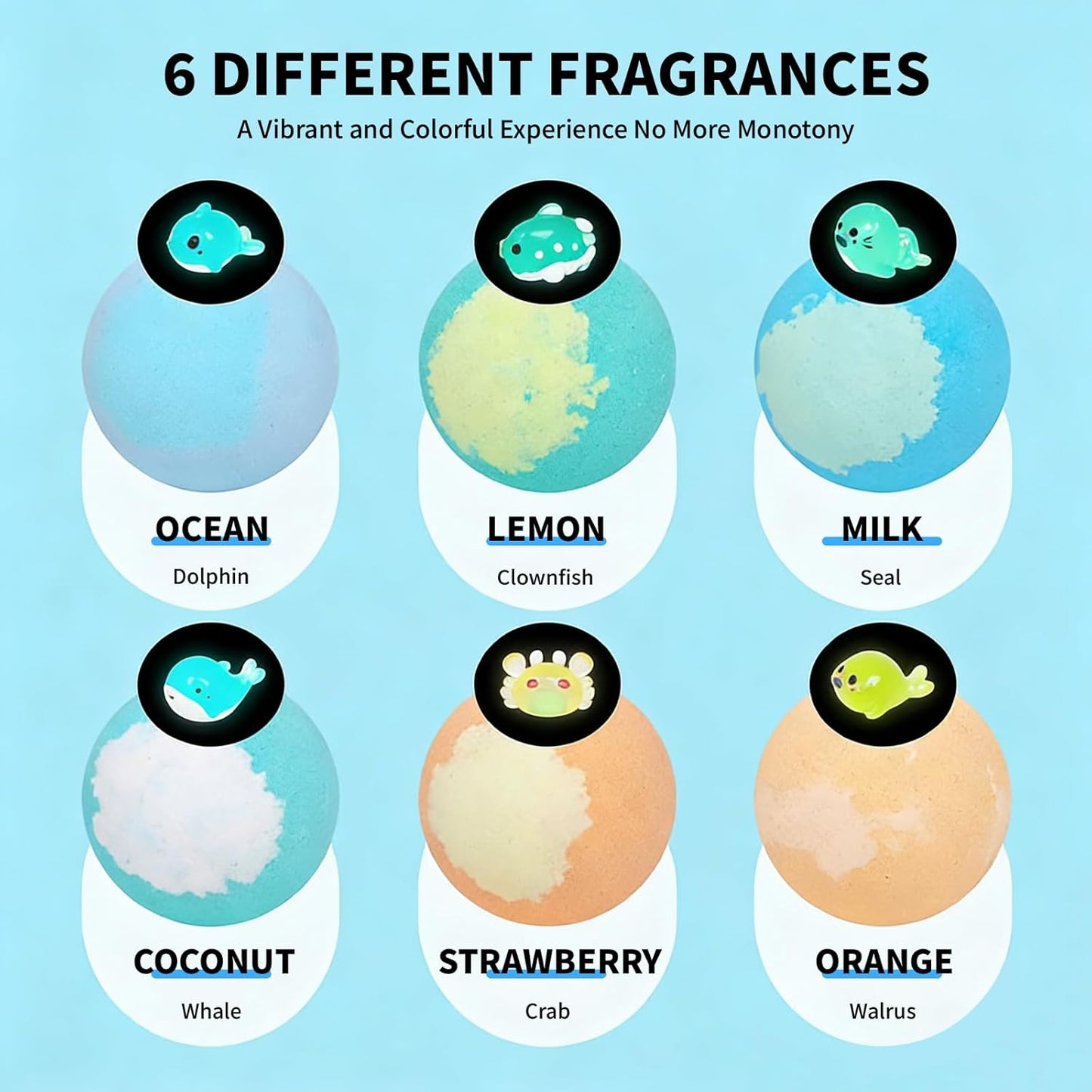 Mega Bubble Surprise Bath Bombs