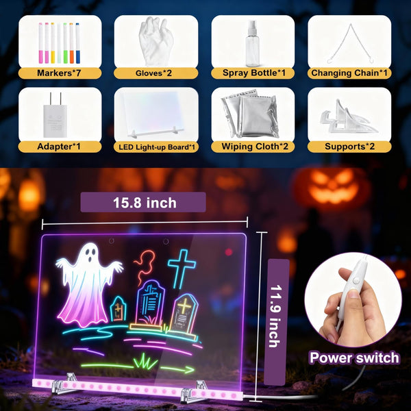 Magical LED Drawing Board
