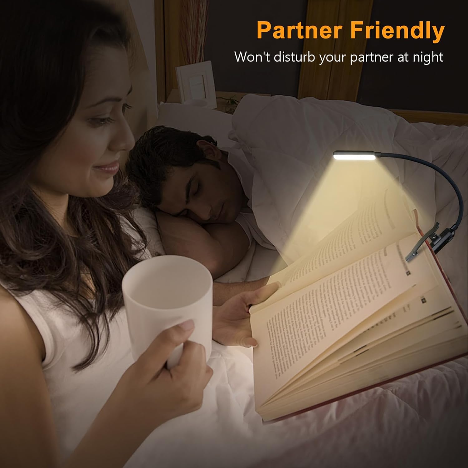 FlexClip Rechargeable Bedside Reading Light