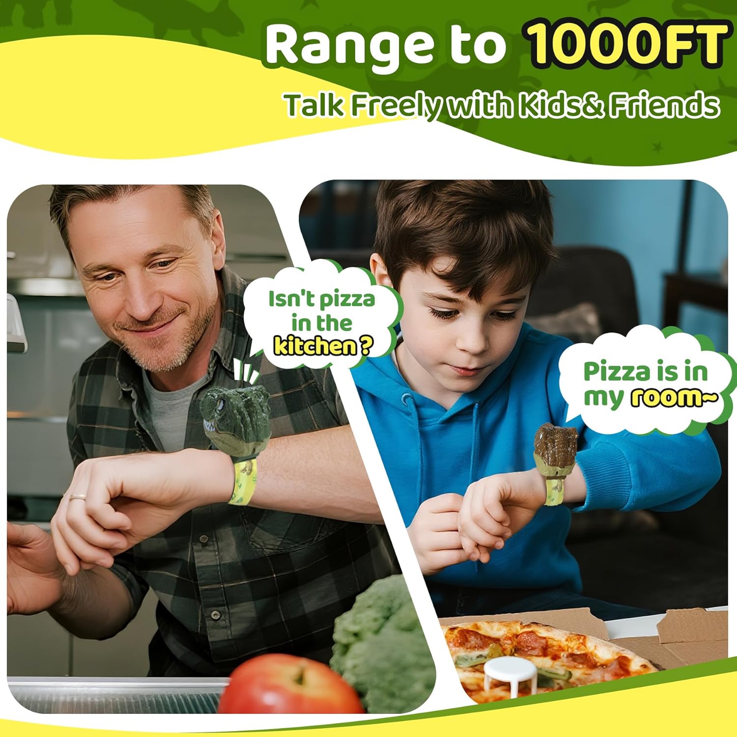 Dino Explorer Wrist Walkie Set