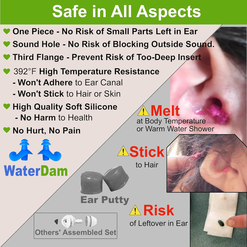 AquaGuard Swim Ear Plugs