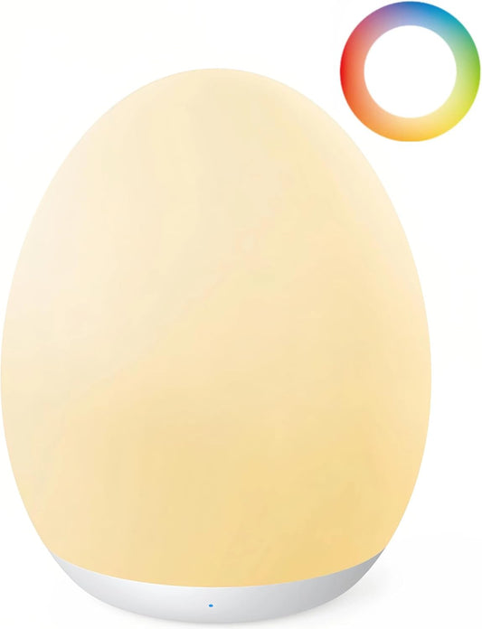 GentleGlow Rechargeable Egg Night Light